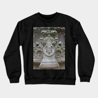 Fountain Detail (5), Linlithgow Palace, Scotland Crewneck Sweatshirt